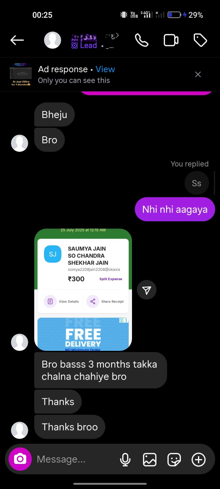 Payment Proof 1